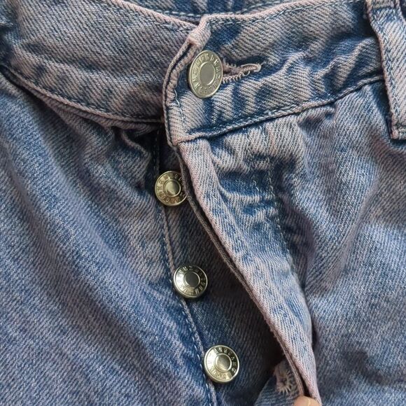 MNG Mango High Waisted Wide Leg Jeans Size 10 - Picture 3 of 8